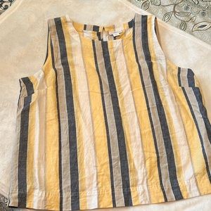 Liz Claiborne Linen Tank